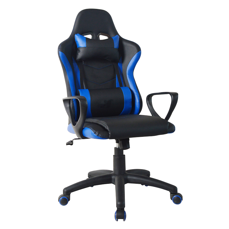 Cadeira econômica para jogos com apoio de braço PP em couro sintético (Y-2566)