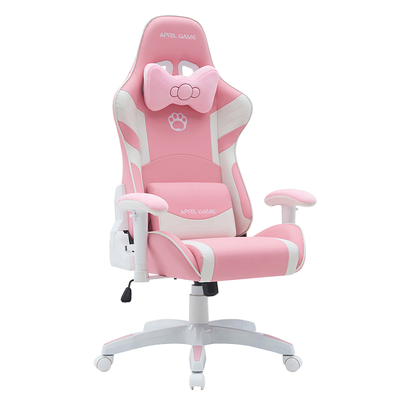 Cadeira de jogos de computador Silla Gamer fofa e confortável (T-7120)
