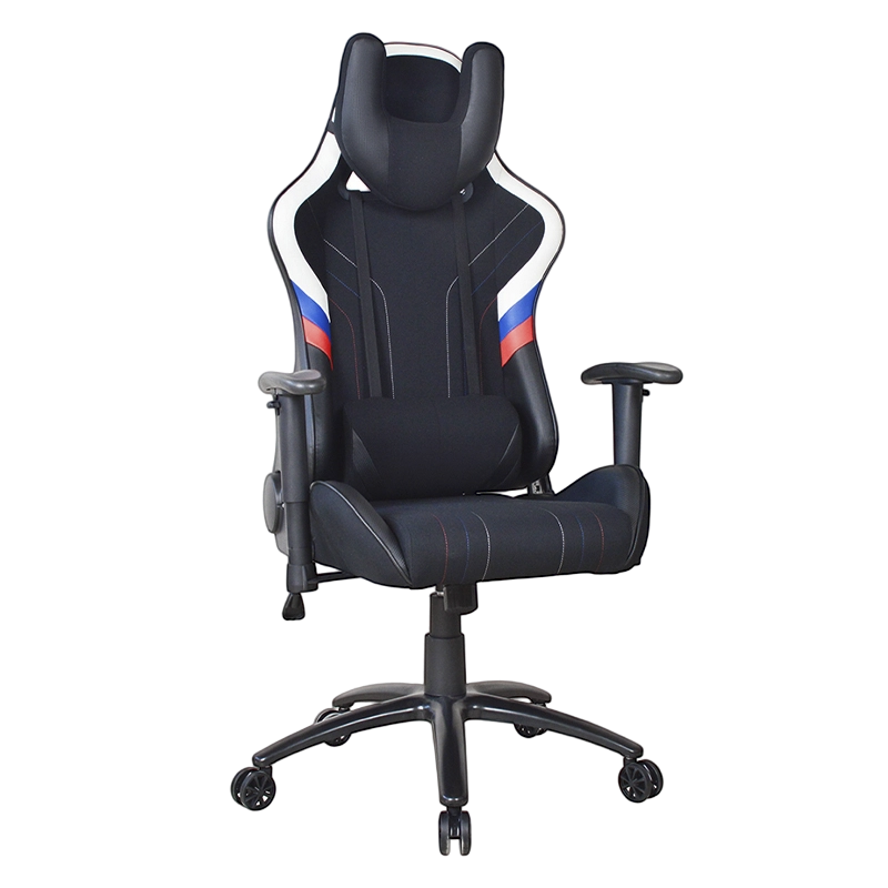 2D apoio de braço giratório pintura base metálica cadeira de jogos de corrida (T-7116)