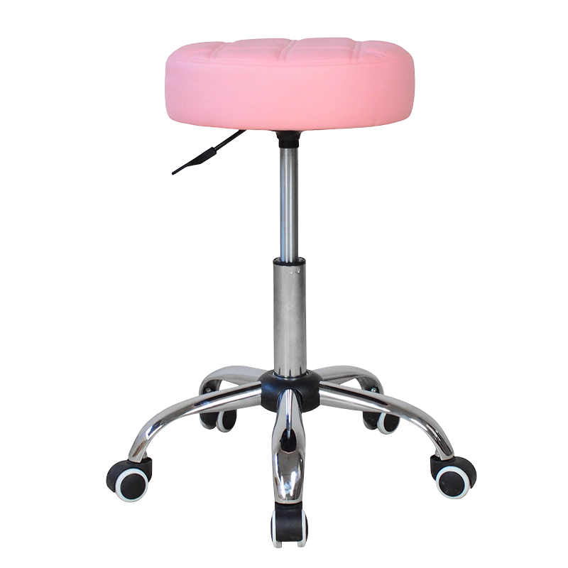 Cadeiras de salão redondas de couro simples giratórias (GY-1007)