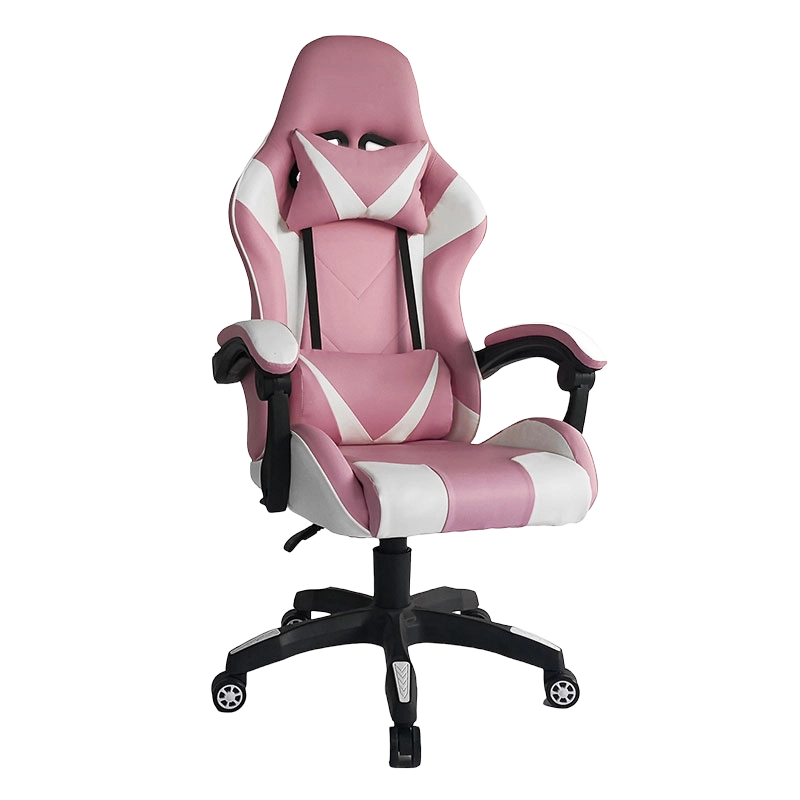 Cadeira para jogos Extreme Profesional Pro ergonômica reclinável rosa Silla (Y-2438)